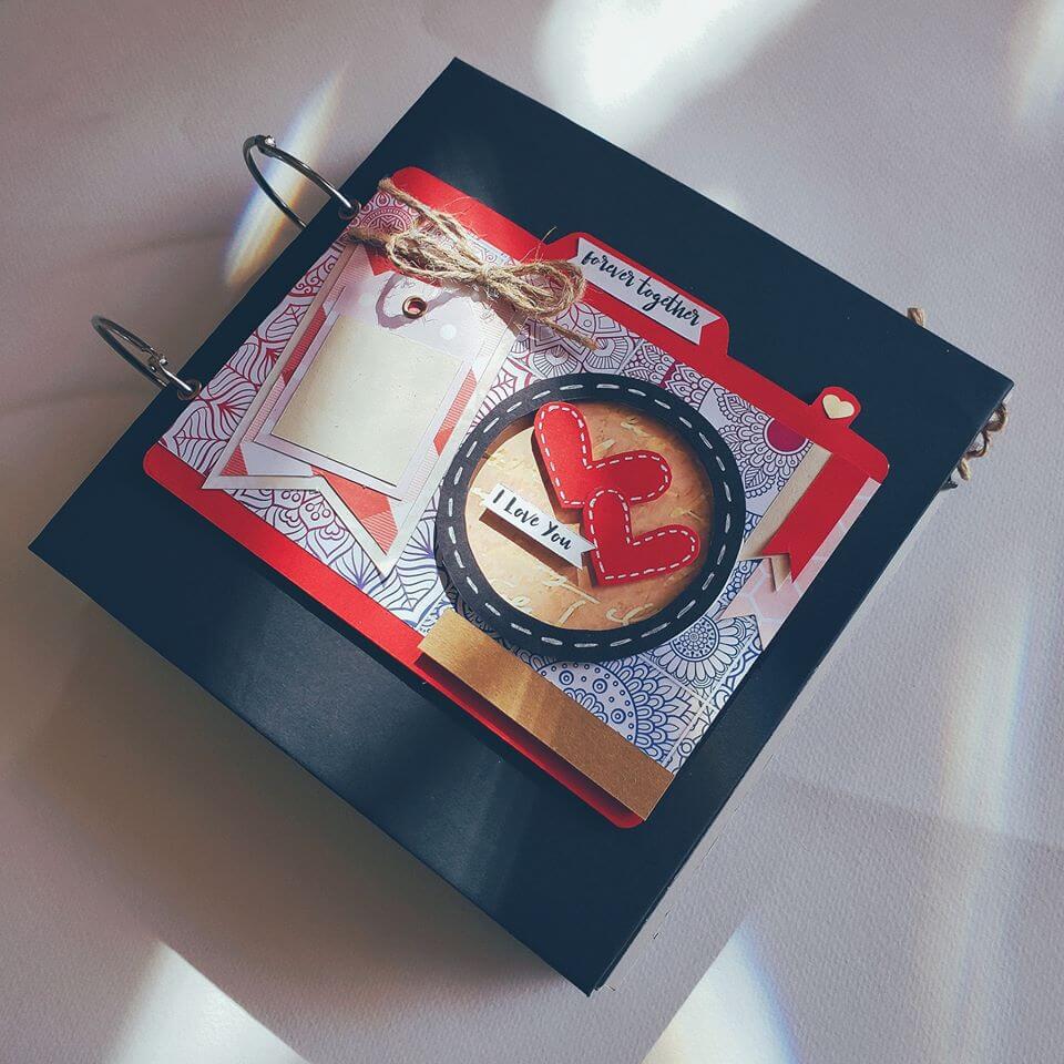 scrapbook handmade tông đen