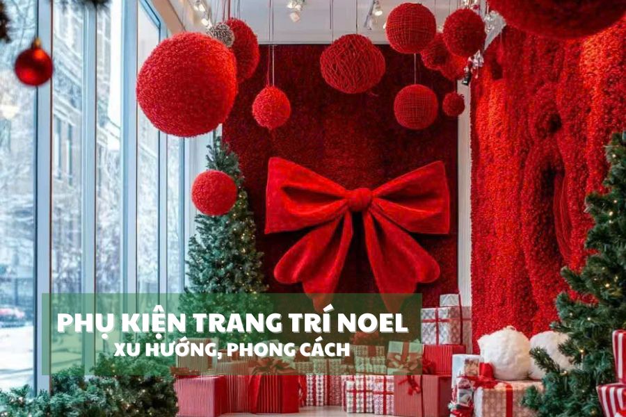 phụ kiện trang trí noel