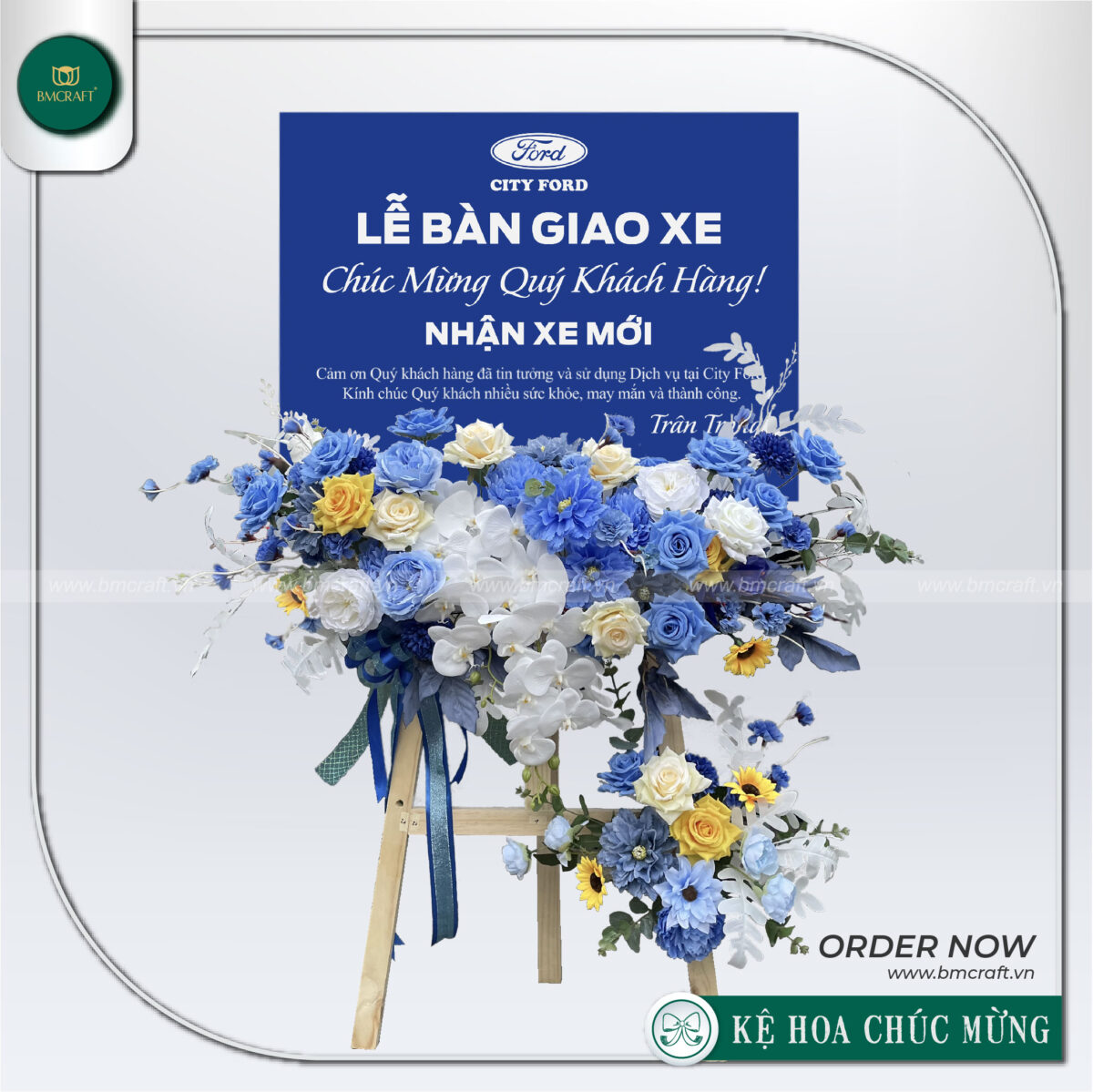 Kệ Hoa Giao Xe – KHGX10