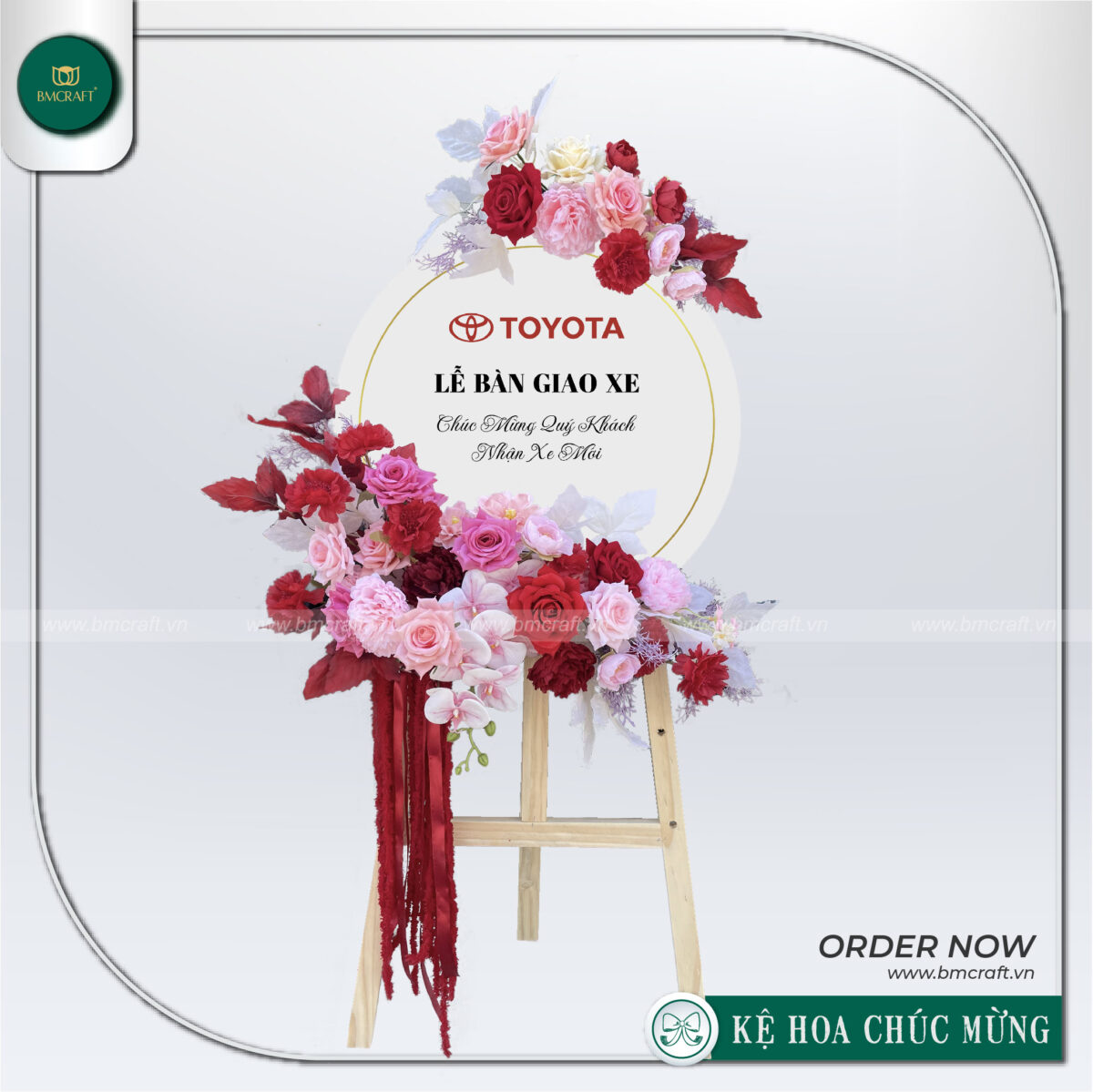 Kệ Hoa Giao Xe – KHGX06