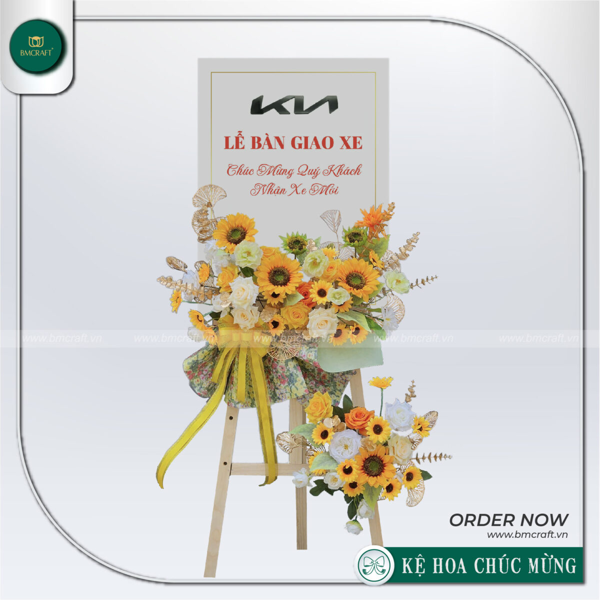 Kệ Hoa Giao Xe – KHGX08