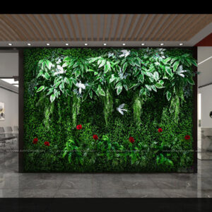 Backdrop Lá Trang Trí – BDL12