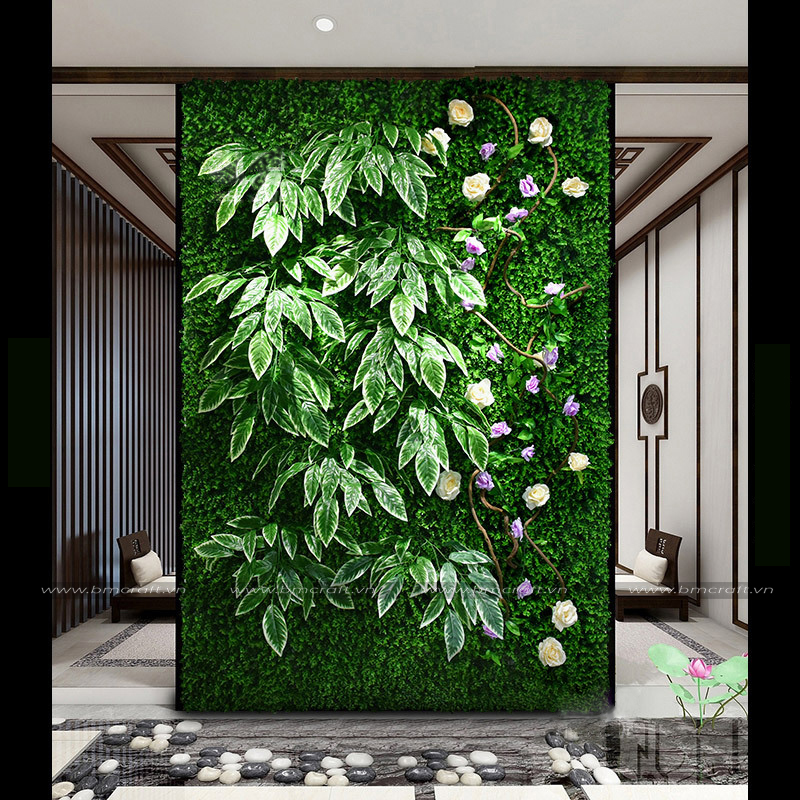 Backdrop Lá Trang Trí – BDL09