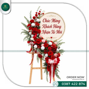 Kệ Hoa Giao Xe – KHGX23